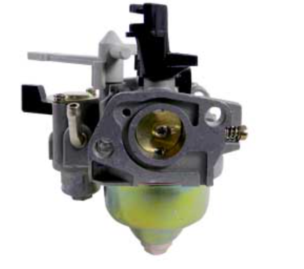 Carburetor on a white background